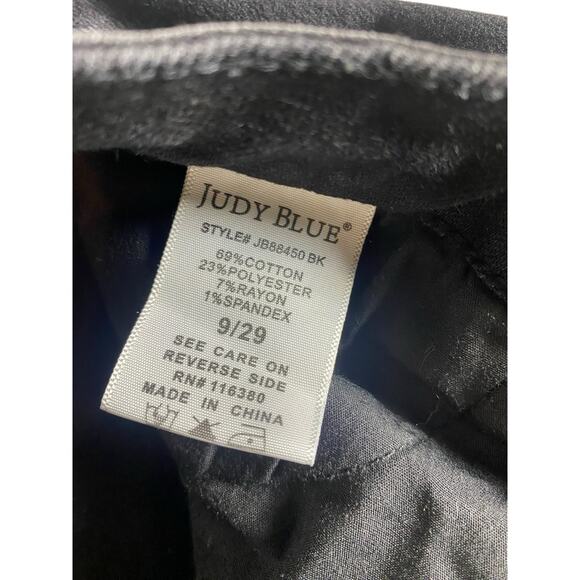 Women's Judy Blue Black Skinny Fit size 9 Jeans - Picture 6 of 9